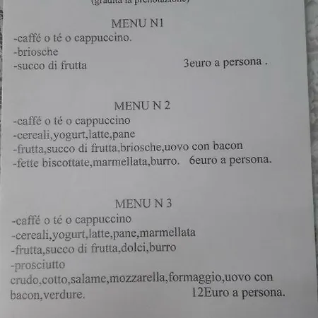 Bed & Breakfast Gioia 3*